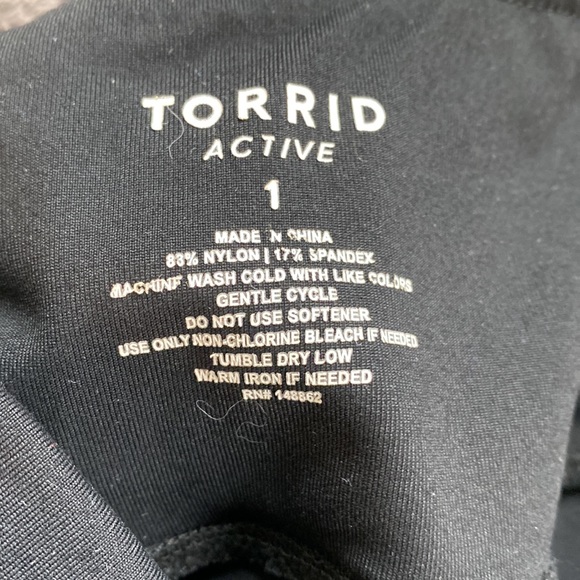 Torrid size 1 bike shorts - Picture 3 of 3